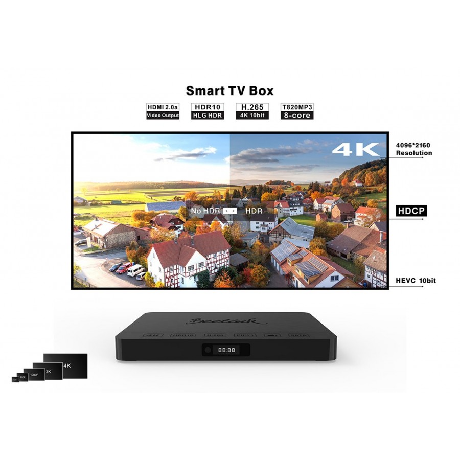 Beelink SEA 1- Box TV 6.0- Enregistreur numérique - Lecteur multimédia